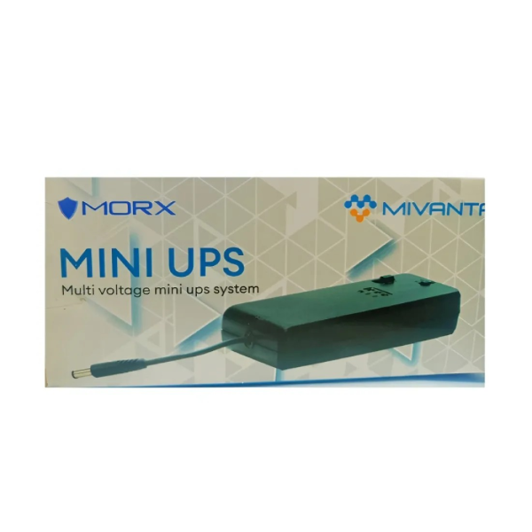Mivanta MORX Mini DC UPS | Power Bank (2 Hours Backup)